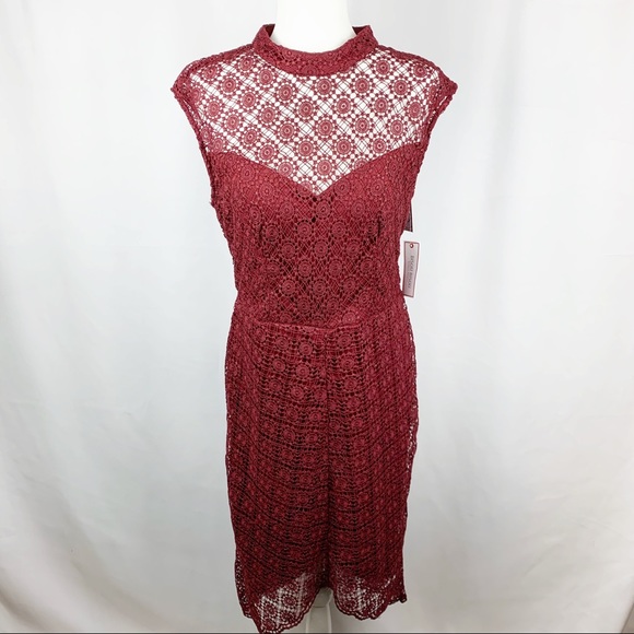 Bisou Bisou Dresses & Skirts - Bisou Bisou Lace High Low Dress